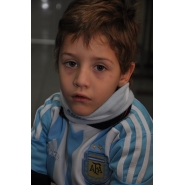 Festejos por el Día de la Bandera con los niños de Jardín